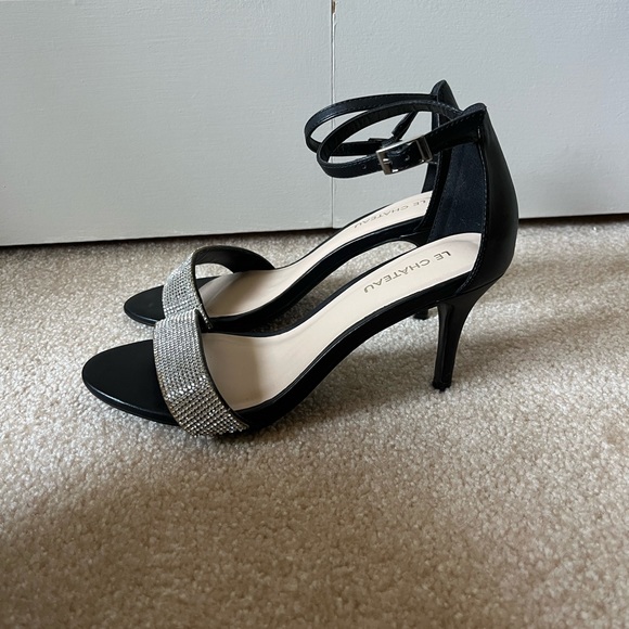 Sparkly Black Heels - Picture 3 of 7